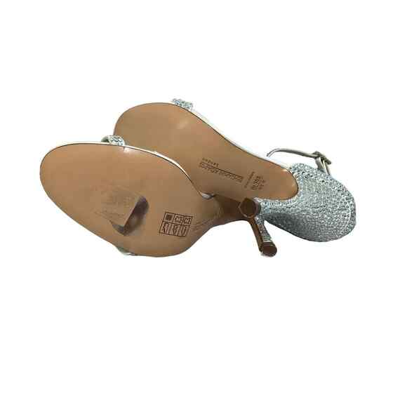 Benjamin Adams Alba Wedding Strappy Heels Shoes Sandals~ 38.5‎ US8 - Picture 5 of 5